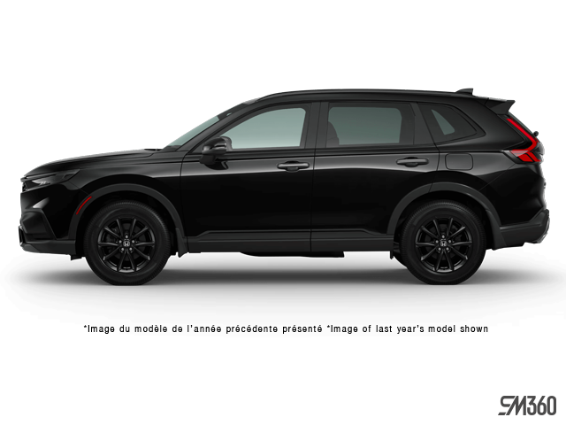 Red (ROUGE RAYONNANT MÉTALLISÉ(R-569M)-NOIR SANS FRAIS) 2027 Honda CR-V Hybrid SUV / Crossover All-Wheel Drive Continuously Variable Transmission
