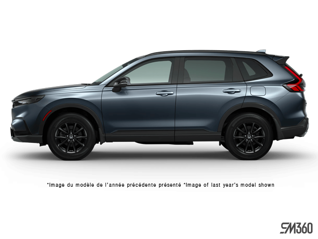 Gray (GRIS MÉTÉORITE MÉTALLISÉ(NH-904M)-NOIR PEINTURE PR) 2027 Honda CR-V Hybrid SUV / Crossover All-Wheel Drive Continuously Variable Transmission