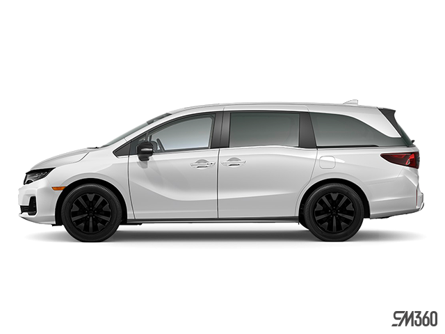 White (BLANC PLATINE NACRÉ(NH-883P)-NOIR PEINTURE PREMIUM) 2027 Honda Odyssey Minivan  Automatic