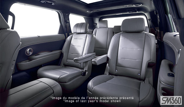 2027 Hyundai Palisade Hybrid Ultimate Caligraphy Night 7 Passenger-interior-rear