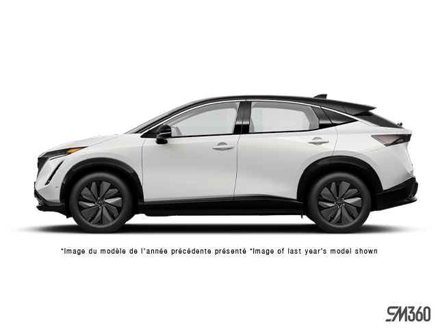 Everest White Pearl Tricoat / Black Diamond Pearl 2027 Nissan Ariya SUV / Crossover  Automatic