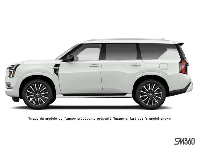 Everest White Pearl Tricoat 2027 Nissan Armada SUV / Crossover Four-Wheel Drive Automatic