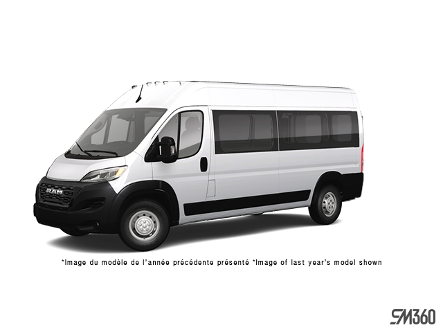 RAM Promaster 2500 Window Van EMPATTEMENT DE 159 PO, TOIT ÉLEVÉ 2027