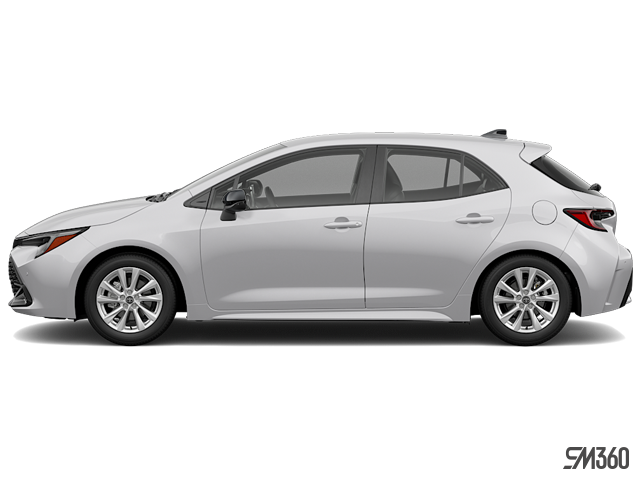 Classic Silver Metallic 2027 Toyota Corolla Hatchback Hatchback Automatic