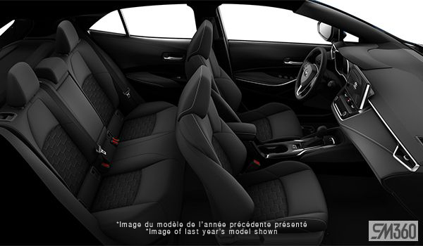 2027 Toyota Corolla Hatchback SE-interior-rear