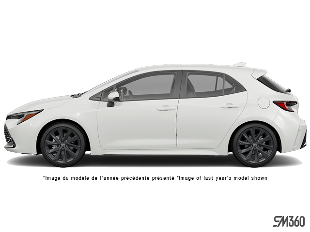 White (Wind Chill Pearl) 2027 Toyota Corolla Hatchback   Automatic
