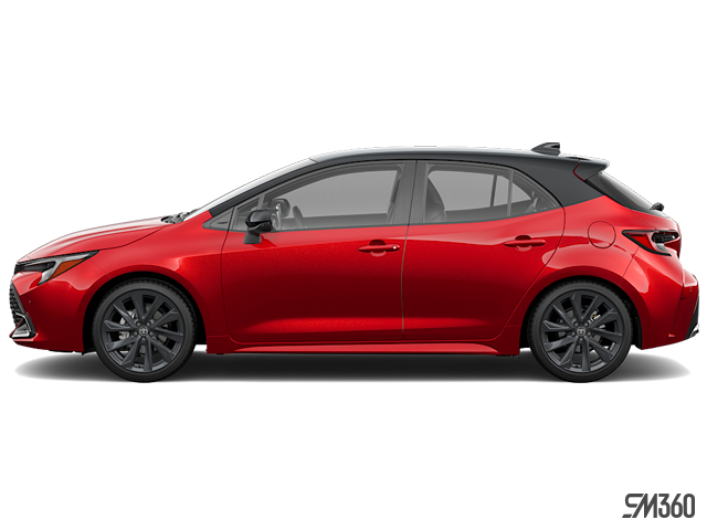 Finish Line Red with Black Roof 2027 Toyota Corolla Hatchback Hatchback Front-Wheel Drive Automatic