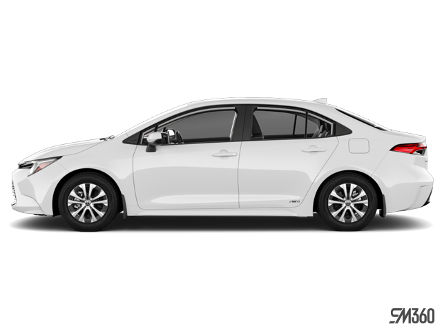 White 2027 Toyota Corolla Hybrid Sedan All-Wheel Drive Automatic