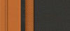 M3 - Tout en cuir de Merino Orange Kyalami/Noir (X3KX)