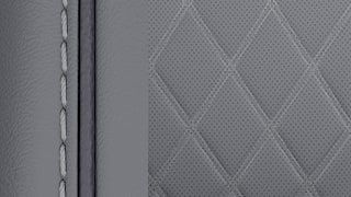 Mercedes-Maybach Classe S - Cuir nappa exclusif gris argenté/noir