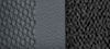 2024 FORD E-TRANSIT T350 CARGO VAN - Dark Palazzo Grey Vinyl (Driver Seat) + Ebony Vinyl (Passenger Seats) (VB)