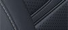GLS - Cuir exclusif AMG noir avec coutures grises en diamant