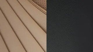CLE Cabriolet - Cuir brun tonka/noir (204A)