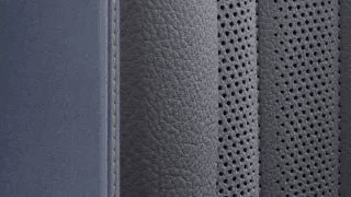 EQS SUV - Black/Biscaya Blue  Leather