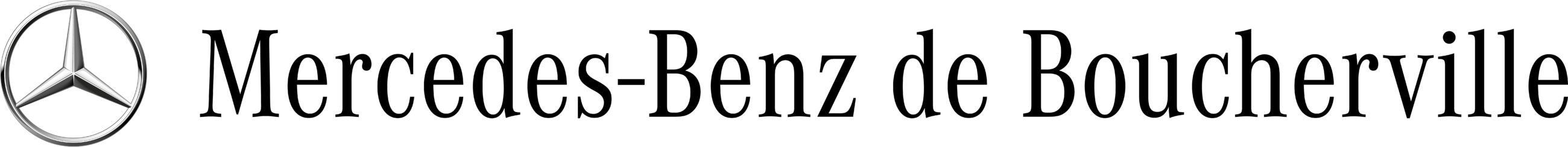 Logo Mercedes-Benz de Boucherville