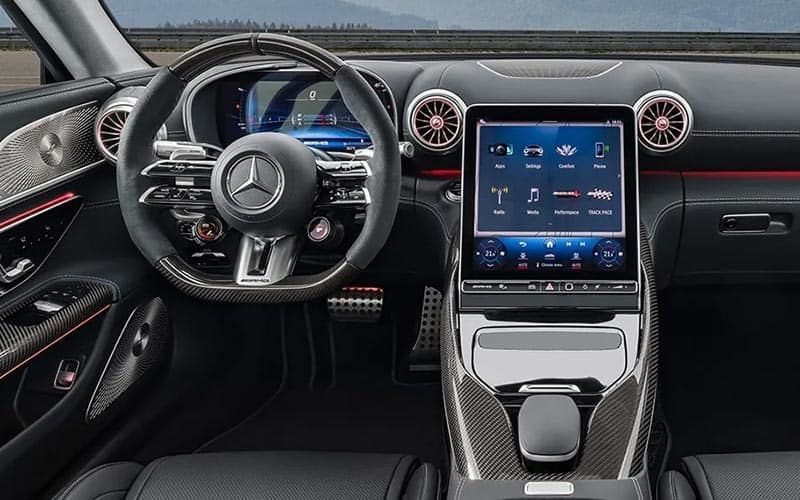 Interior of Mercedes-Benz AMG GT Coupe