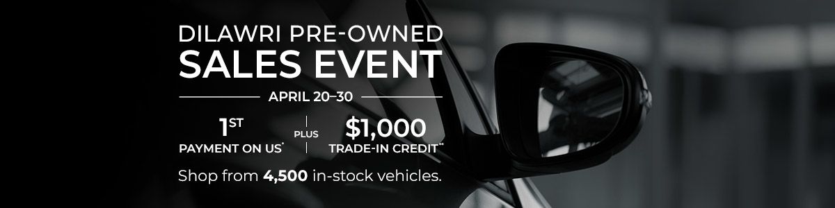 Dilawri Pre-Owned Sales Event