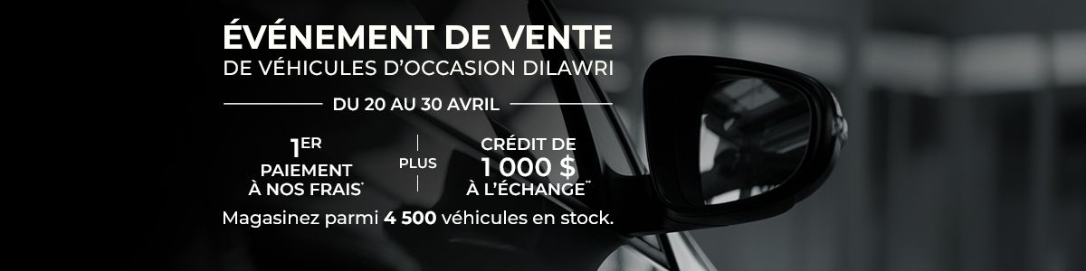 &Eacute;v&eacute;nement de vente de v&eacute;hicules d'occasion Dilawri