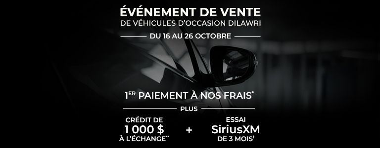 &Eacute;v&eacute;nement de vente de v&eacute;hicules d'occasion Dilawri