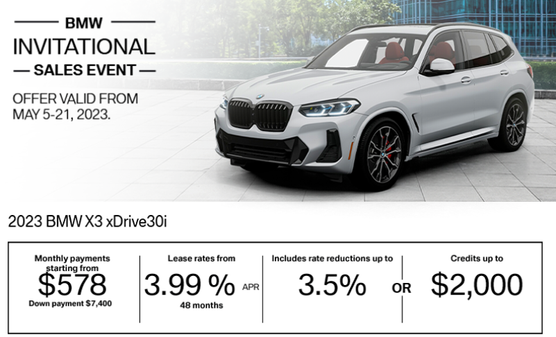 BMW Invitational Private Sales Event | BMW Aurora in Aurora, Ontario