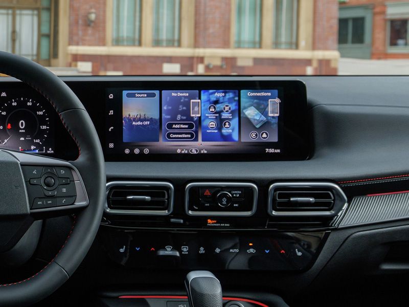 Infotainment display