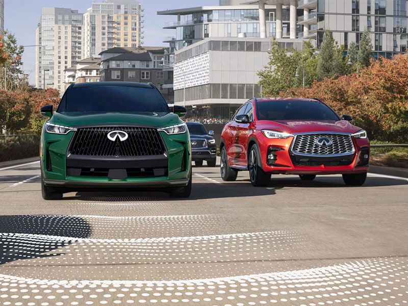 Two 2026 INFINITI QX60