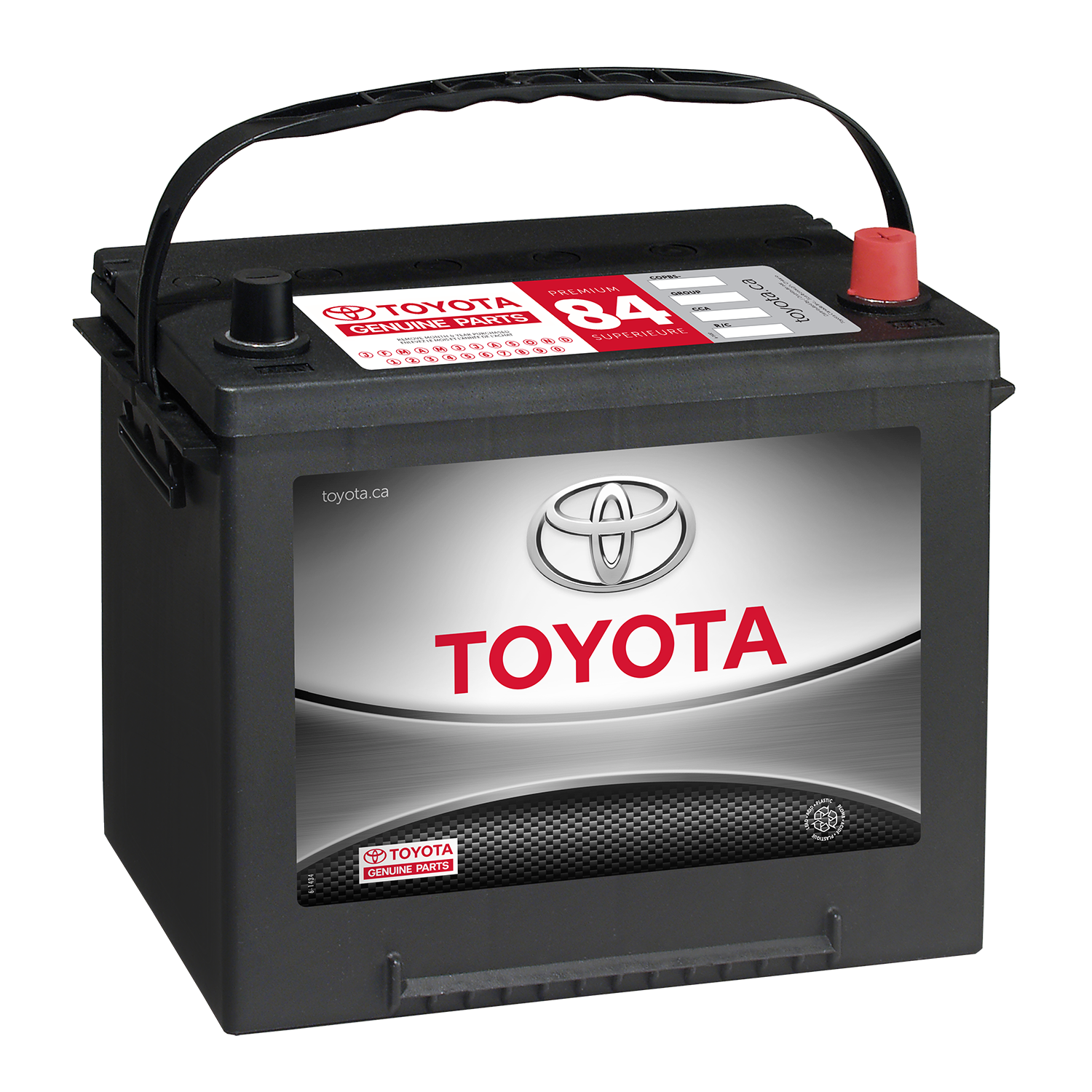Toyota Remplacement de la batterie d’origine