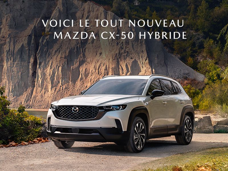 Découvrez le CX-50 hybride
