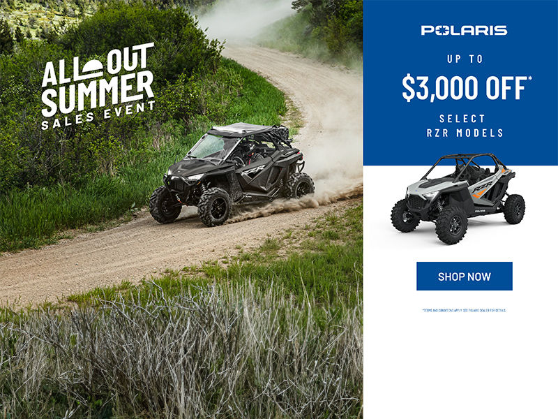 All Out Summer Sales Event - RZR