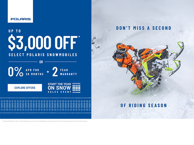 Start The Year On Snow Sales Event