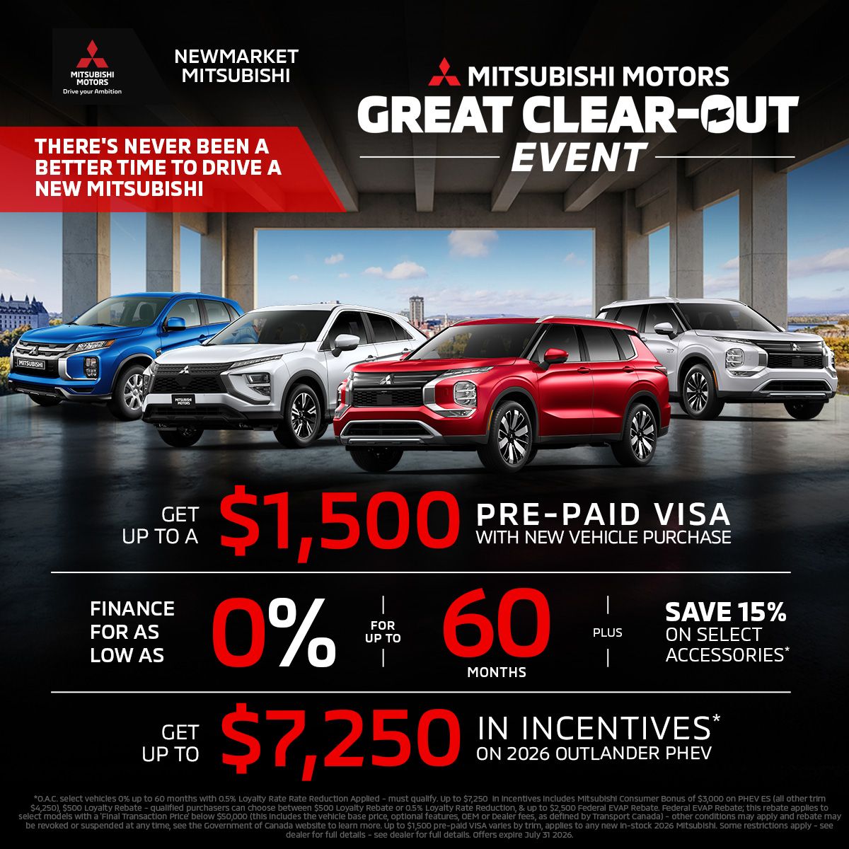 Mitsubishi Event Slide