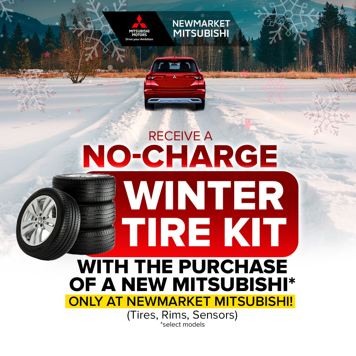 No-Charge Winter Tire Kit Slide