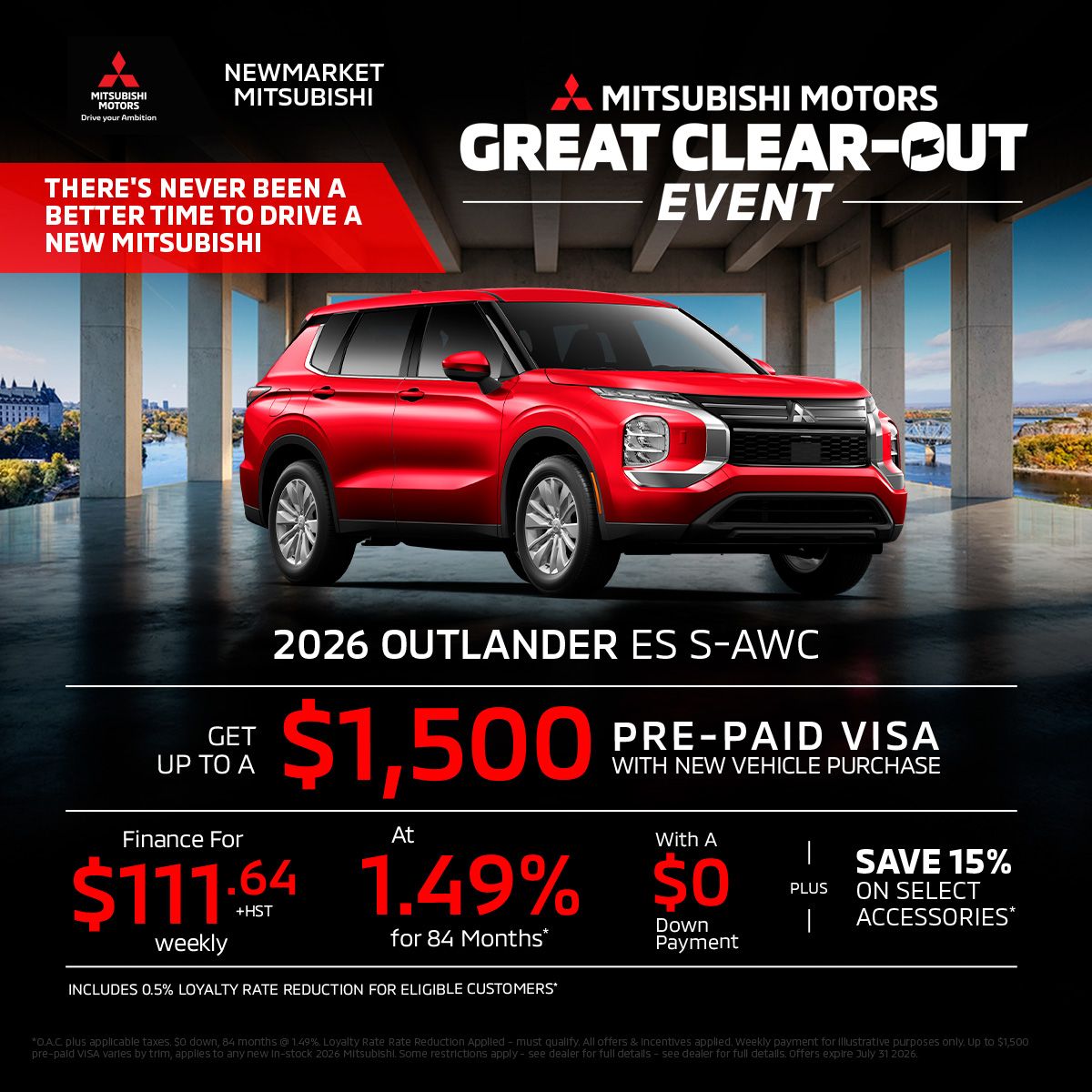 Great Clear-Out Event Slide, Outlander