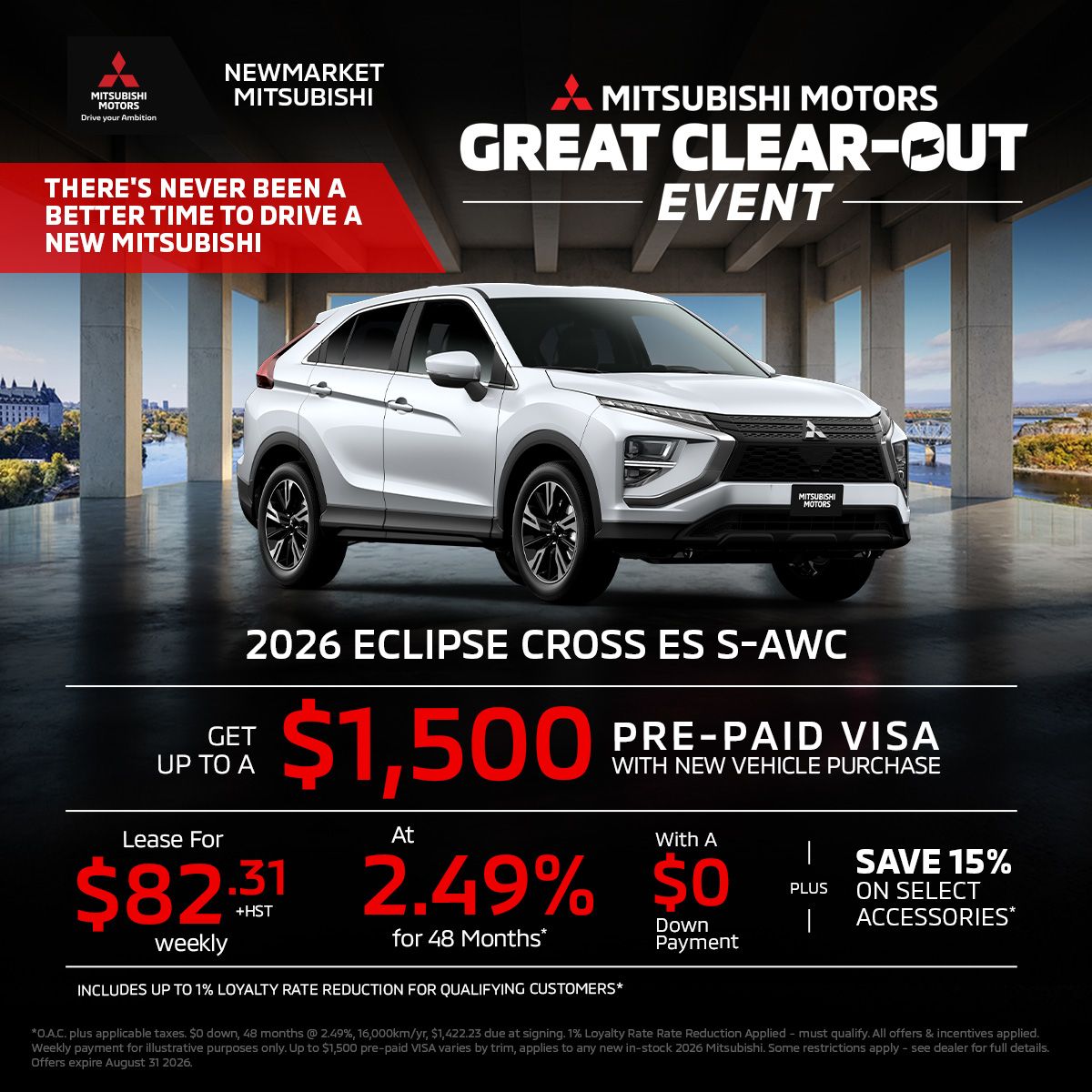 Eclipse Cross Slide
