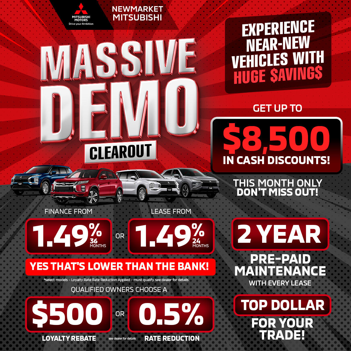 Massive Demo Clearout