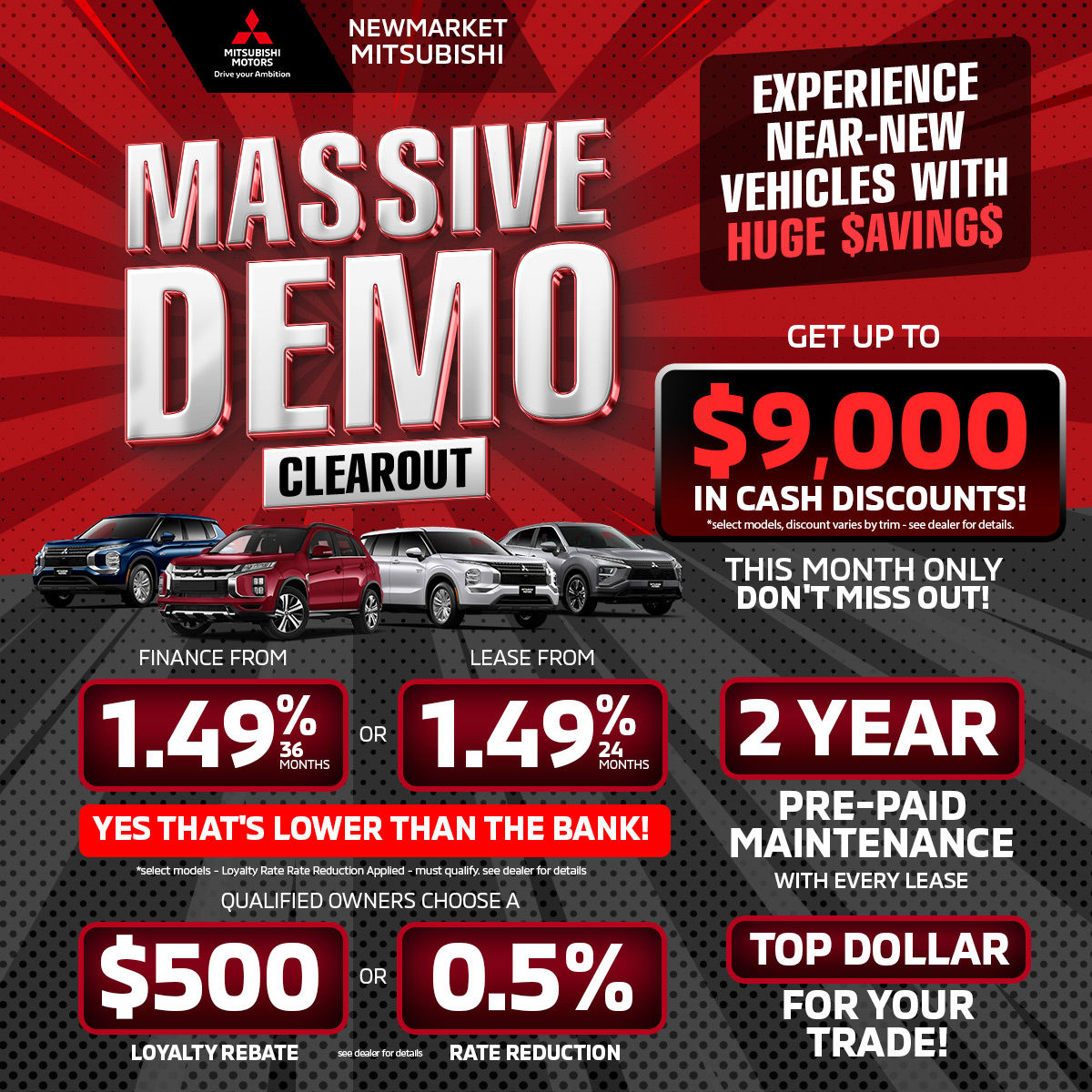 Massive Demo Clearout