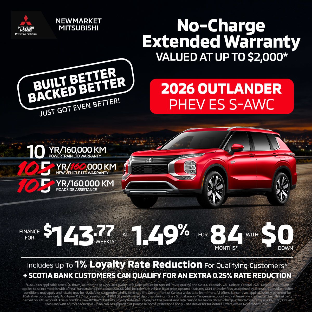 Outlander PHEV Slide