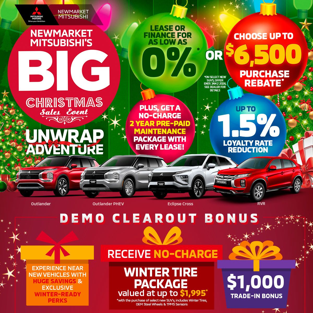 Big Christmas Sales Event - Slide