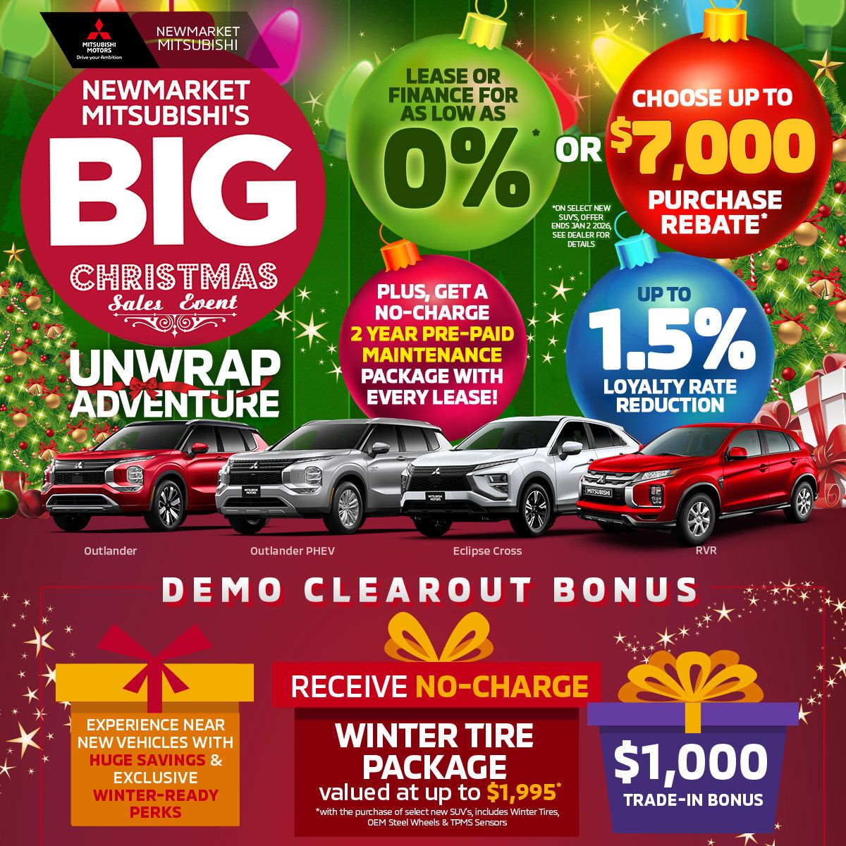 Big Christmas Sales Event - Slide