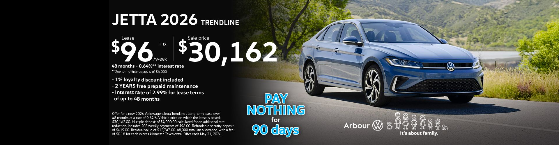Jetta 2026 Trendline