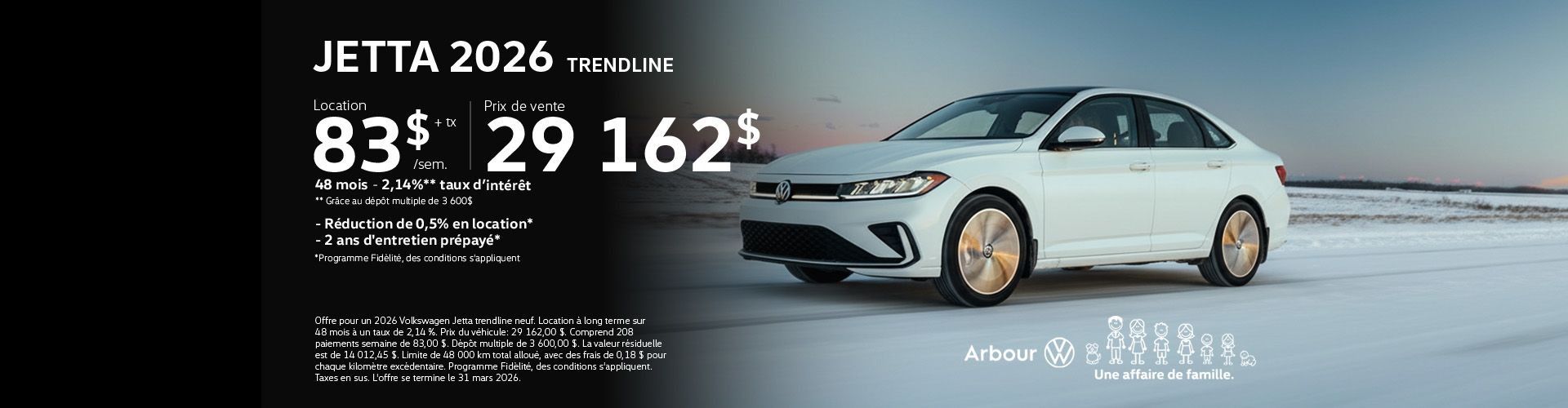 Jetta 2026 Trendline