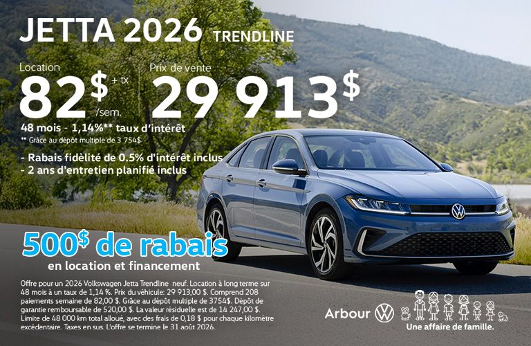 Jetta 2026 Trendline