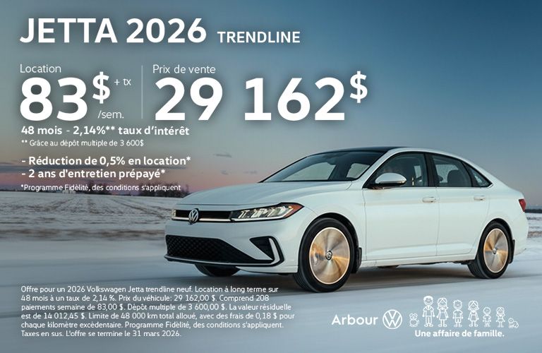Jetta 2026 Trendline