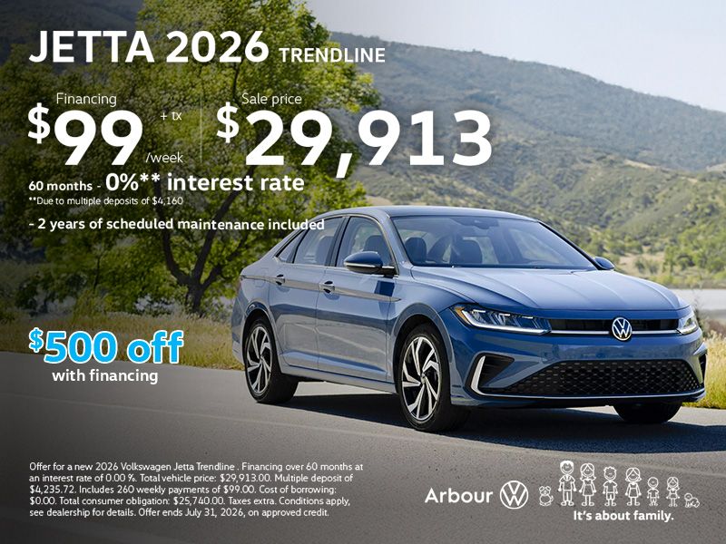 Jetta 2026 Trendline