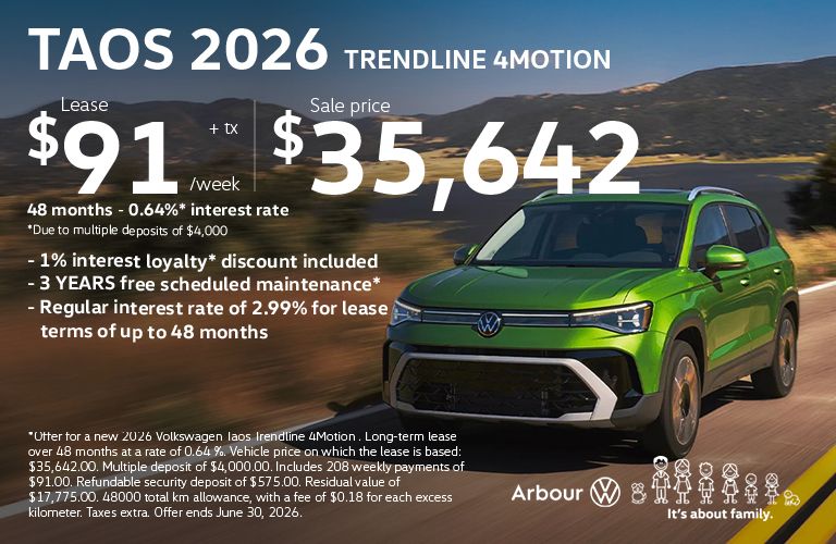 Taos 2026 Trendline 4motion
