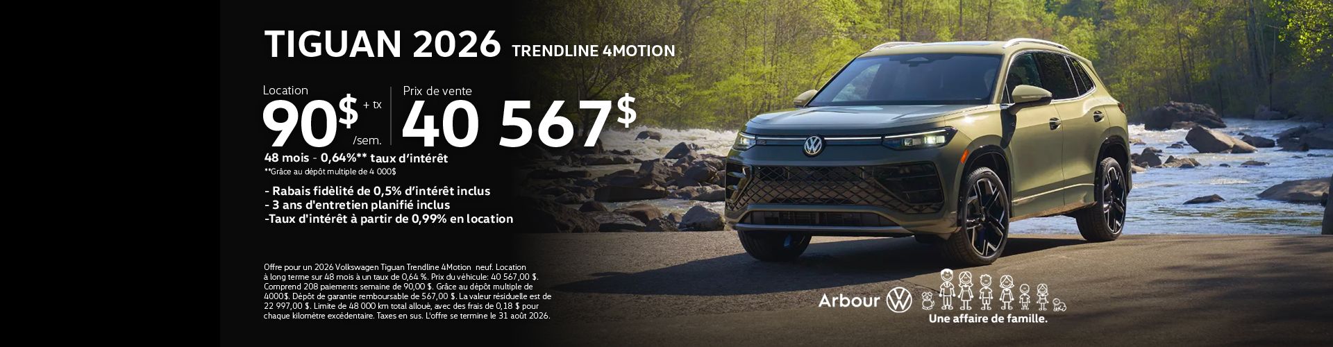 Tiguan 2026 Trendline 4motion