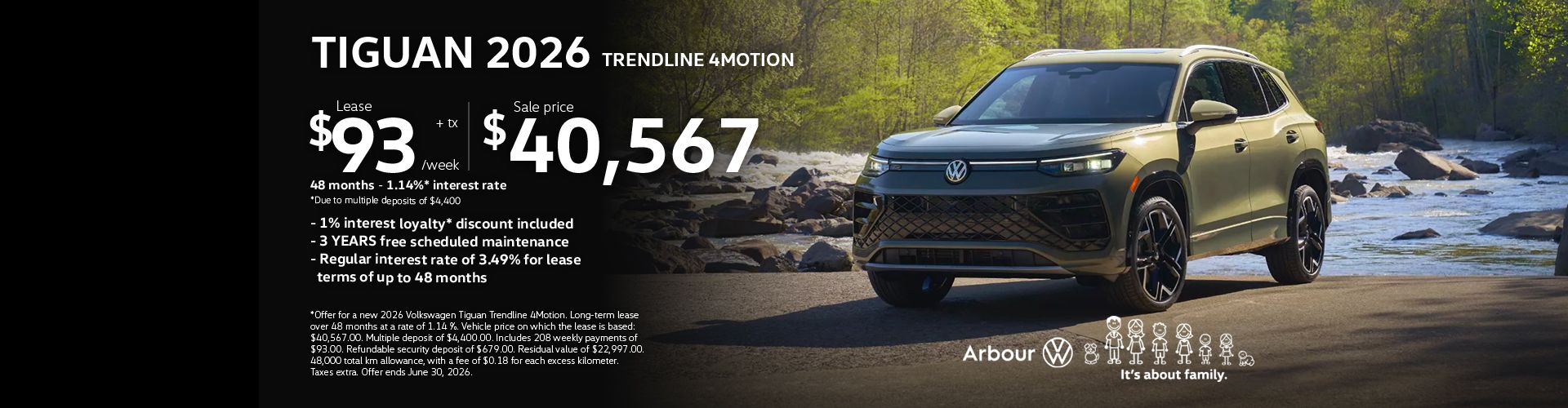 Tiguan 2026 Trendline 4motion