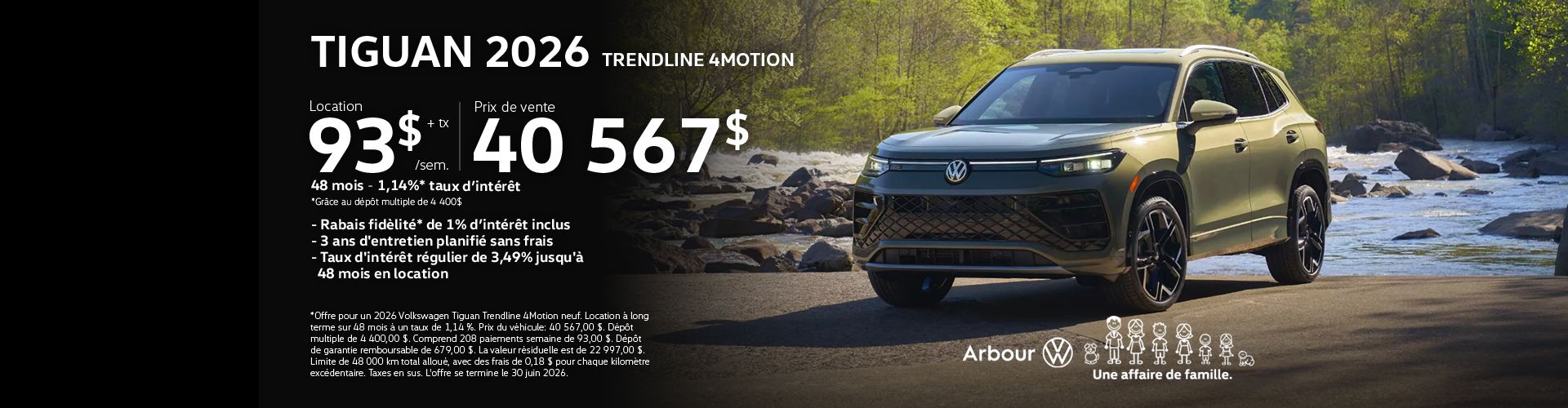 Tiguan 2026 Trendline 4motion