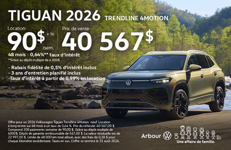 Tiguan 2026 Trendline 4motion