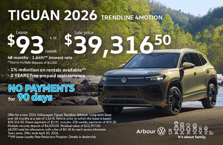 Tiguan 2026 Trendline 4motion